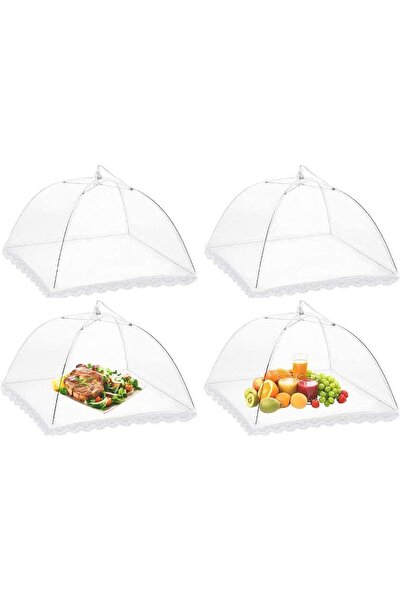 Generic Pop-Up Mesh Food Cover, Mesh Screen Food Covers Umbrella Tent, Reusab...