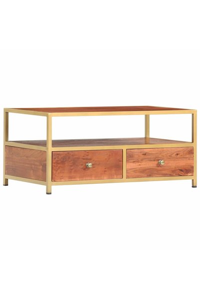 Syfax Masa de cafea, 90x50x40 cm, lemn masiv de acacia
