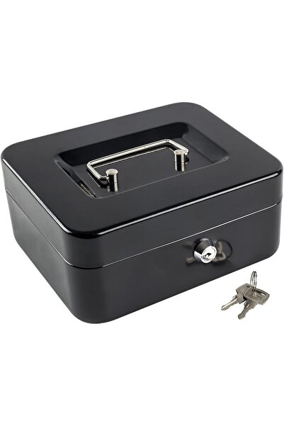 Generic Cash Box with Combination Lock, Metal Cash Box with Money Tray, 7.87"...