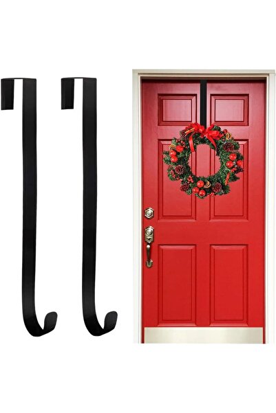 Generic 1 Pcs Wreath Hooks,Wreath Hanger for Front Door,38CM Heavy Duty Metal...