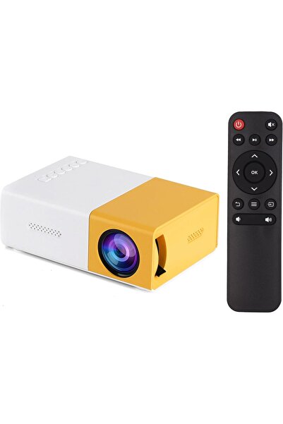 Generic Mi-ni LED Projector Supports 720P / 1080P Portable Video Projector wi...