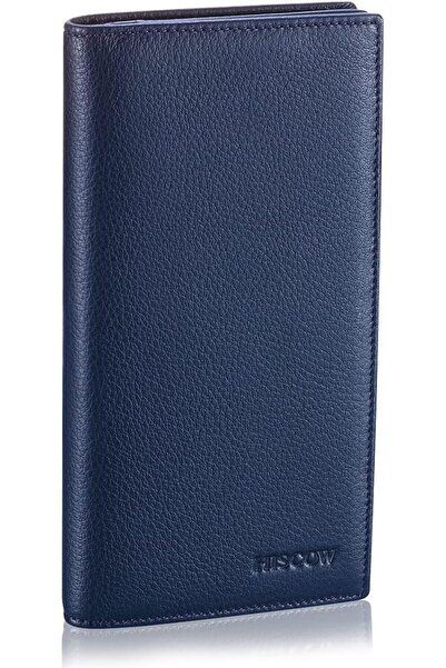 Generic Bifold Long Wallet with 15 Slots - Italian Calfskin