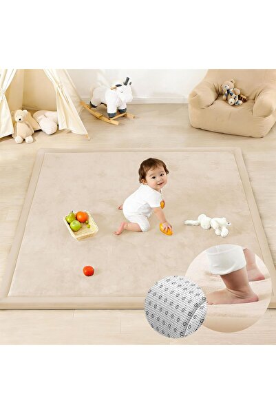 Generic 3CM Thick Baby Play Mat, Premium Soft Velvet Crawling Mat, Extra Thic...