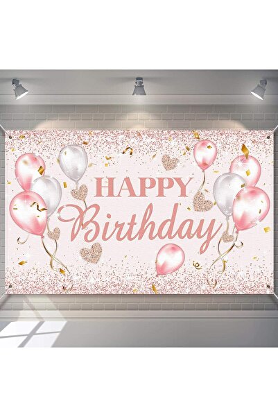 Generic Happy Birthday Banner, 72 X 44 Inch Party Decorations Supplies Birthd...