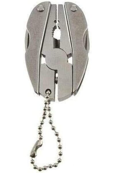 Generic 10 in 1 Stainless Steel Multi Purpose Tool with Belt Pouch