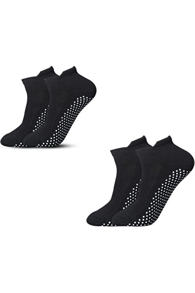 Generic 2 Pairs Pilates Socks Yoga Socks Thickened Towel Bottom Sports Non-Sl...