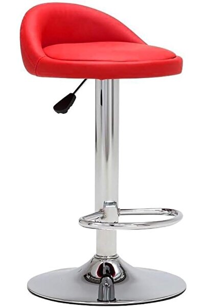 Generic Swivel Bar Stool，Modern PU Leather Adjustable Barstools with Back，Isl...