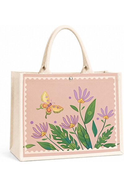 Generic Women Canvas Handbag, Reusable Shopping Beach Bag, Birthday Mother's ...