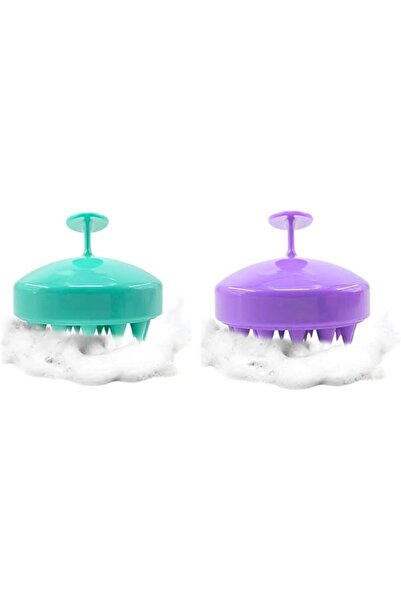 DRAMA HOME 2 Pcs Waterproof Shampoo Brush Scalp Massager Brush for Scalp Clea...