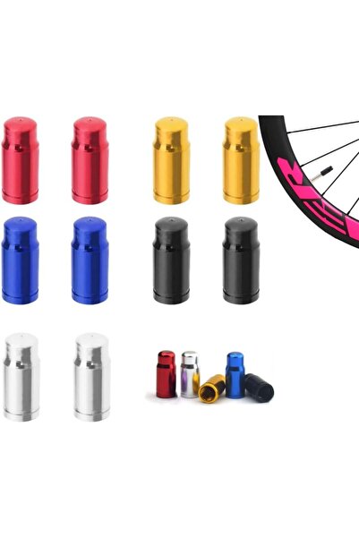 Generic 10Pcs Bicycle Presta Valve Caps, 5 Colors Bike Tire Stem Covers,Color...