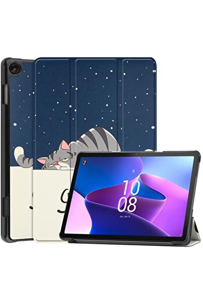 Generic Slim Stand Hard Back Shell Smart Cover Case for Lenovo Tab M10 (3rd G...