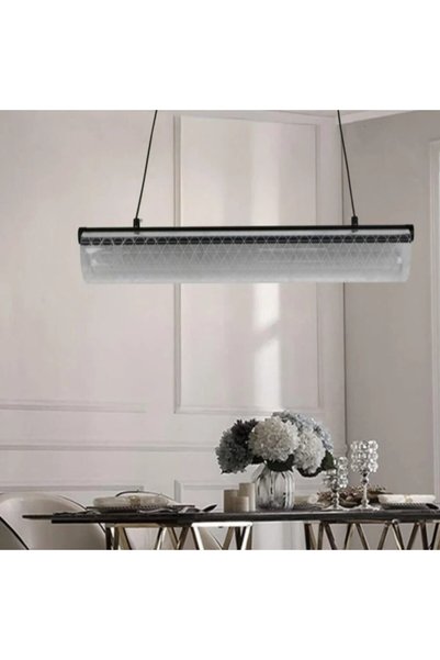 Generic Brand Modern Black Led Chandelier 30W 60cm Ha/D6075/600Bk+3Co