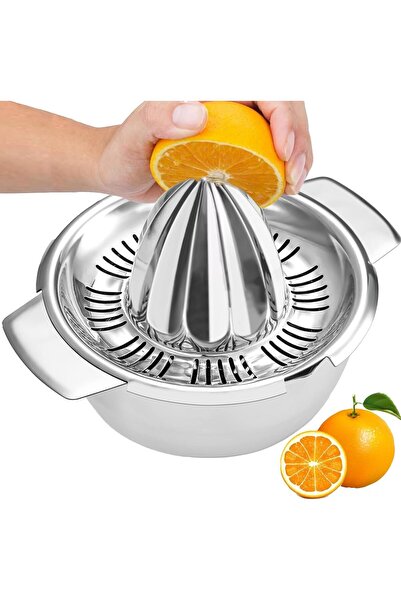Generic عصارة يدوية للحمضيات والليمون والبرتقال والجريب فروت مصنوعة من الفولا...