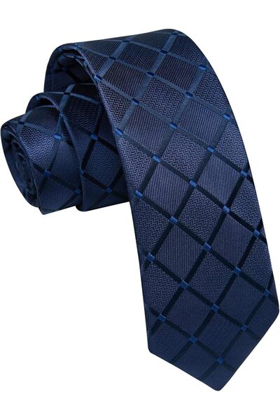 Generic Elegant Skinny Ties for Men - 2.17” Slim Silk Necktie for Formal Busi...