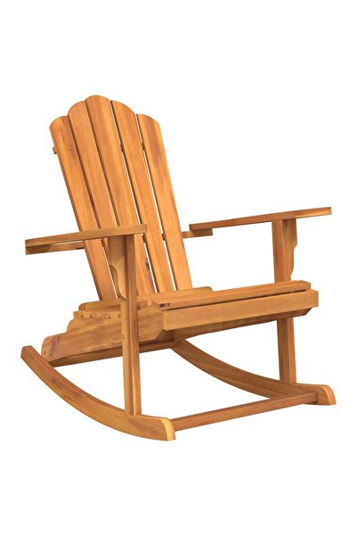 Syfax Scau balansoar de gradina Adirondack, lemn masiv de tec