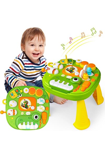 Generic Baby Activity Table Toys, Dinosaur Learning Table Musical Toys, Educa...