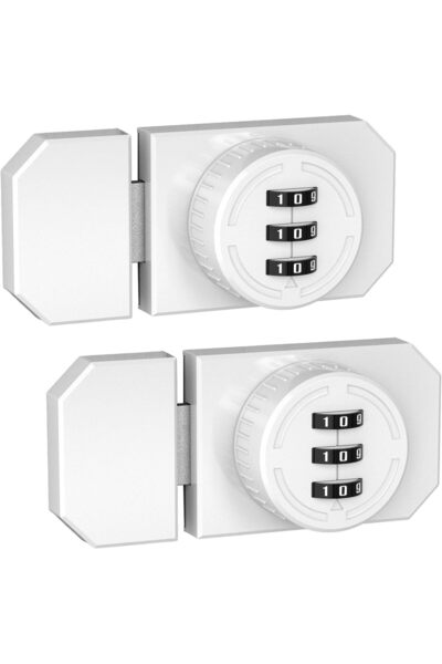 Generic Cabinet Door Latch, Keyless Combination Lock for Cabinet Doors – Mech...