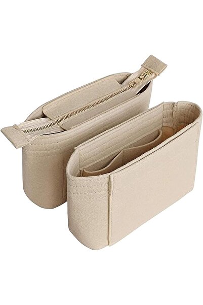 Generic Purse Organizer Insert with Zipper, Bag Organizer for Handbag Tote, F...