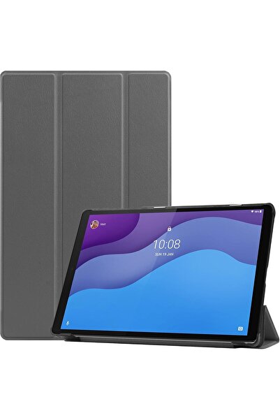 Generic Slim Stand Hard Back Shell Smart Cover Case for Lenovo Tab M10 (3rd G...