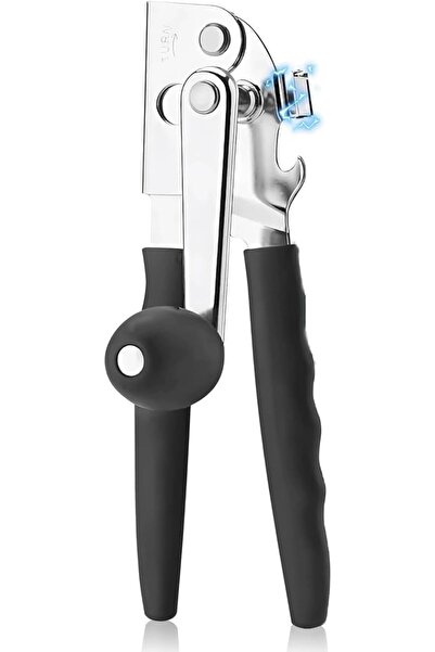 Generic Commercial Can Opener, Hand Crank Bottle Opener with Comfortable Extr...