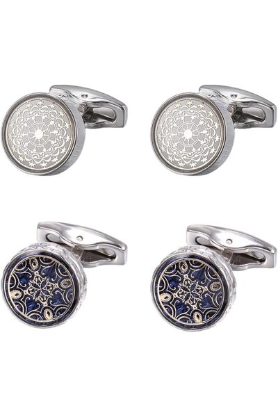 GENERAL Mens Classic Cufflinks for Shirt Accessories