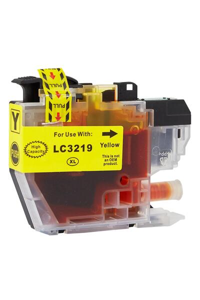 Brother Cartus Compatibil LC3219XLY Galben - TonerHub