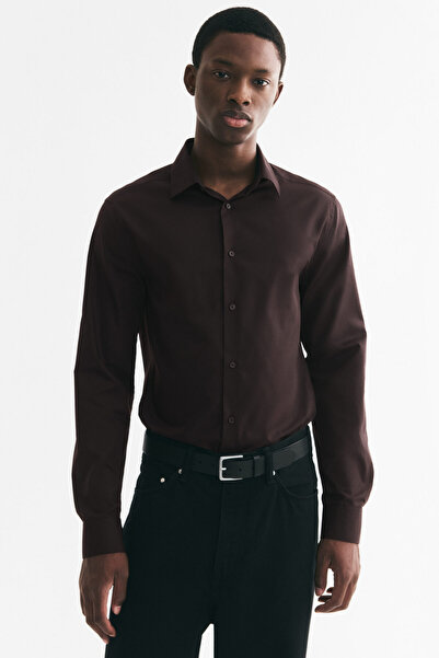H&M Slim Fit Kolay Ütülenir Gömlek