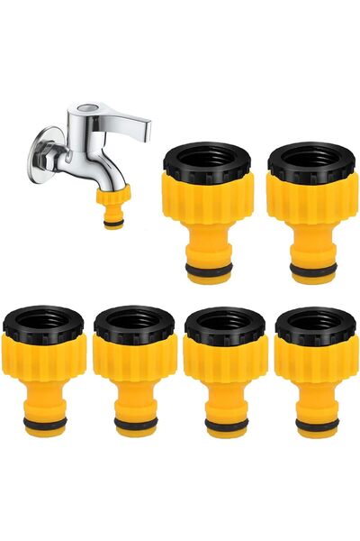 Generic 3 Pcs Brass Garden Hose Lock Connector Fitting Set for Car Washing & ...