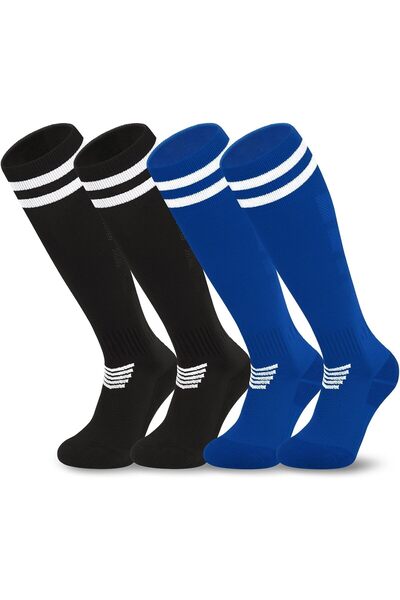 Generic 2 Pairs Kids Soccer Socks, Youth Long Breathable Baseball Socks, Team...