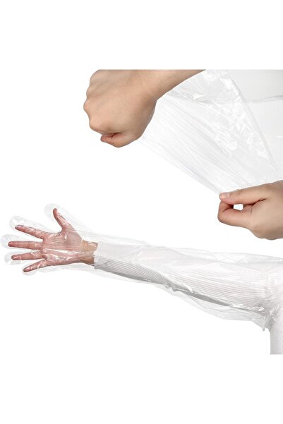 Generic Disposable Field Dressing Gloves, 50 Pcs Veterinary Dressing Gutting ...