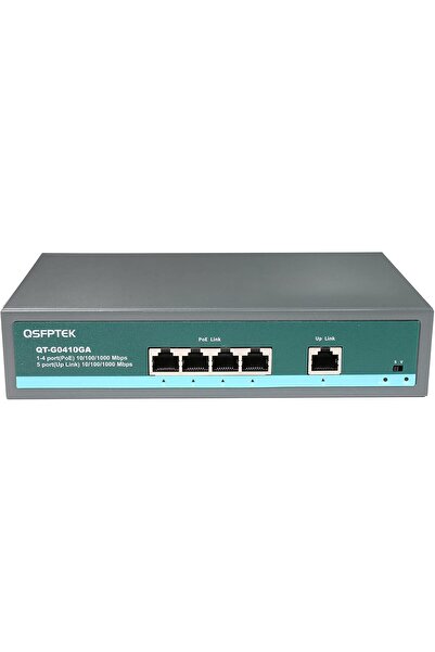 Generic محول إيثرنت ذكي بـ 4 منافذ SFP POE جيجابت (مدمج)، 4 منافذ POE بسرعة 1...