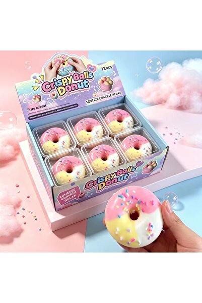 ismega Patlayan Çıtırdayan Donat Bal Mumı squish Sukuşi Skuşi Slow Stres atma oyuncağı fidget Butter crispy crips Crisp Crunch Çıtır Sukuşi 1 Adet fiyatıdır