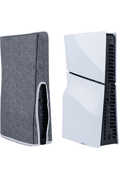 Generic Vertical Dust Cover for PS5 Slim Console Only, Precision Cut Protecti...