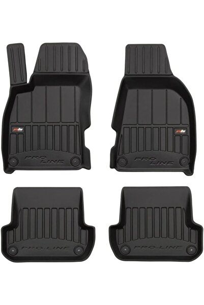 PTC Πατάκια δαπέδου τύπου δίσκου για Audi A4 B6, κατασκευή 2000 - 2004
