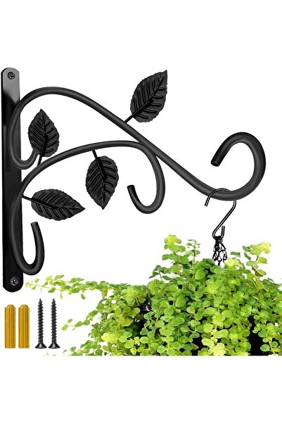 Generic 1PCS Hanging Plant Bracket for Wall, 12 Inches Wall Mount Plant Hook ...