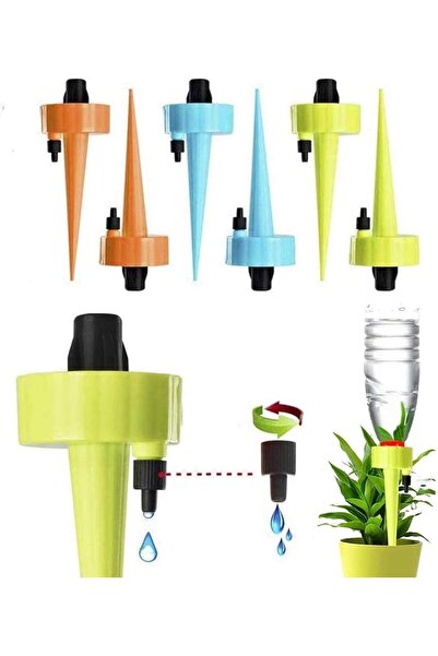Generic Self Watering Spikes for Plants, 6Pcs Automatic Plant Waterer with Ad...