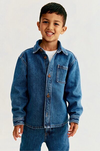H&M Kot Overshirt Gömlek