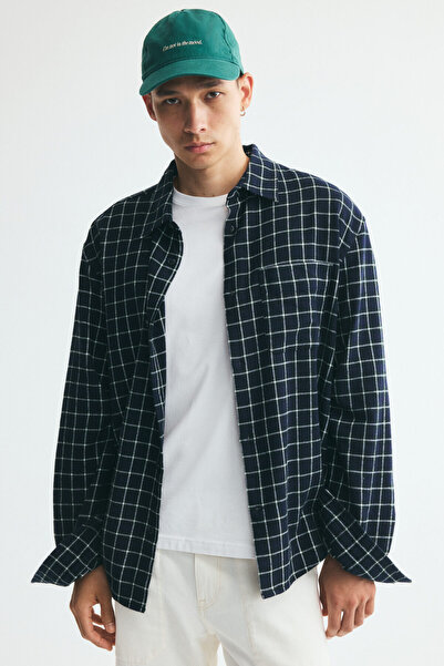 H&M Flanel Gömlek Relaxed Fit