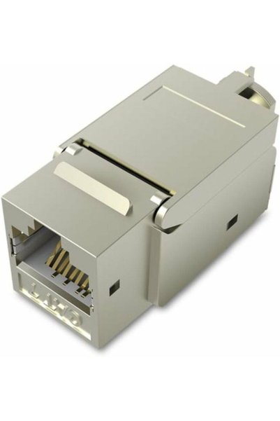Generic موصل شبكة مودولار Cat7 RJ45 مطلي بالذهب مع درع حماية