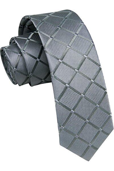 Generic Elegant Skinny Ties for Men - 2.17” Slim Silk Necktie for Formal Busi...