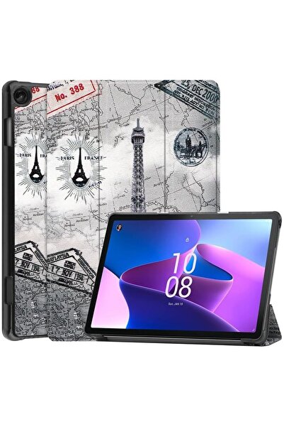 Generic Slim Stand Hard Back Shell Smart Cover Case for Lenovo Tab M10 (3rd G...