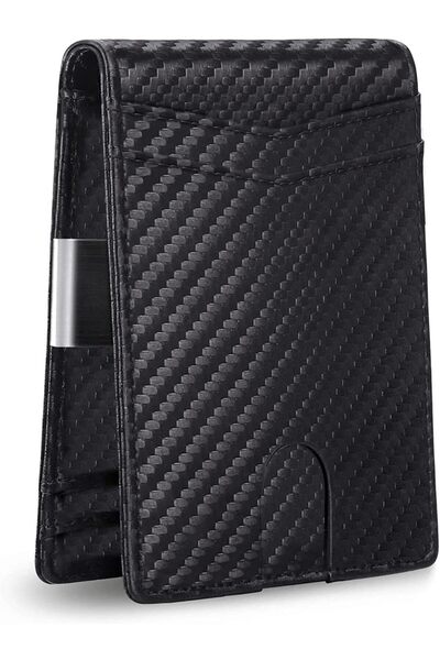 Generic Men's Leather Wallet with RFID Blocking- Slim Wallet for Men with ID ...