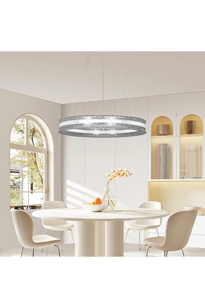Generic Brand ثريا مودرن أبيض LED 105 واط 80 سم HA/E7230/800WH+3C