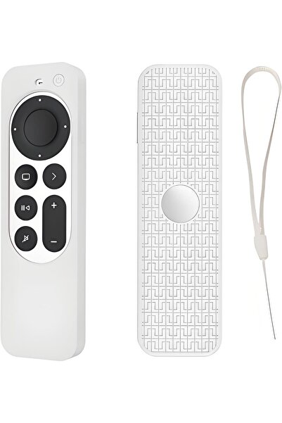 Generic غطاء سيليكون أخضر لجهاز التحكم عن بعد سيري لـ Apple TV 4K إصدار 2021-...