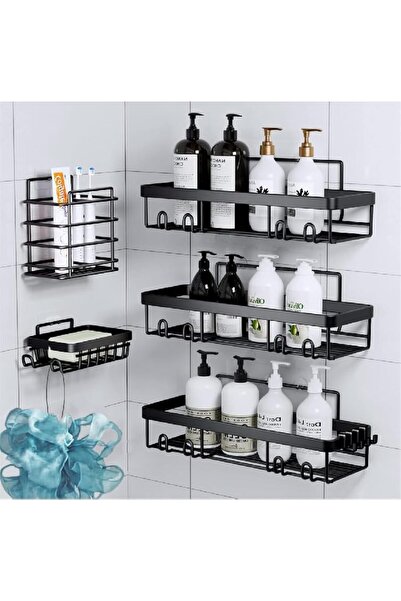 Generic 5-Pack Shower Caddy Bathroom Shelf,Bathroom Shower Storage Rack, No D...