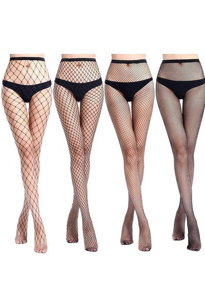 Generic 2 PCS Fishnet Tights Womens,Rhinestone Fishnets Tights,Fishnet Stocki...