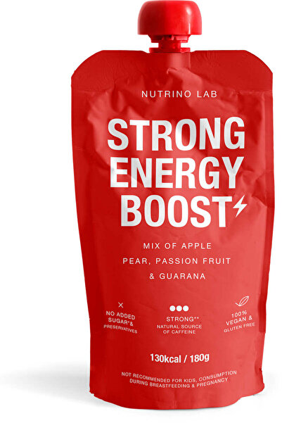 OEM ENERGY BOOST MIX piure mar, pere,fructul pasiunii,guarana, 180 g