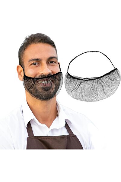 Generic 100 Pcs Beard Nets with Elastic Bands,Heavy Duty Beard Restraints for...