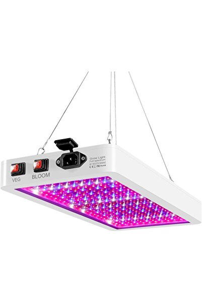 Generic 2000W LED Grow Light for Indoor Plants 312 LEDs Full Spectrum Veg and...