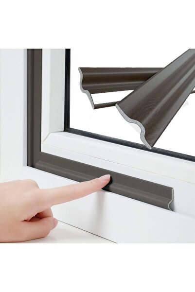 Generic شريط عازل للنوافذ والأبواب، 6 أمتار ذاتي اللصق لعزل الصوت ومنع تسرب ا...